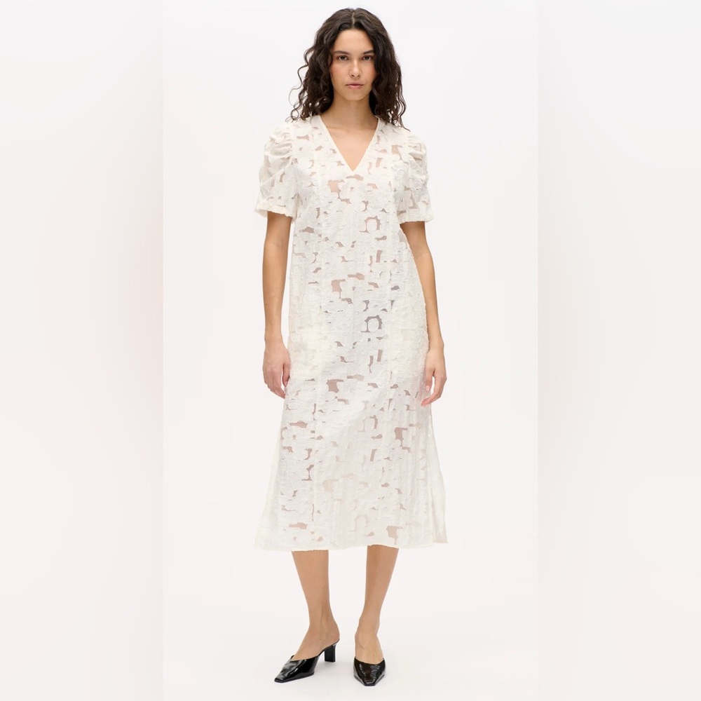 ANINA DRESS Elegant White Lace Dress